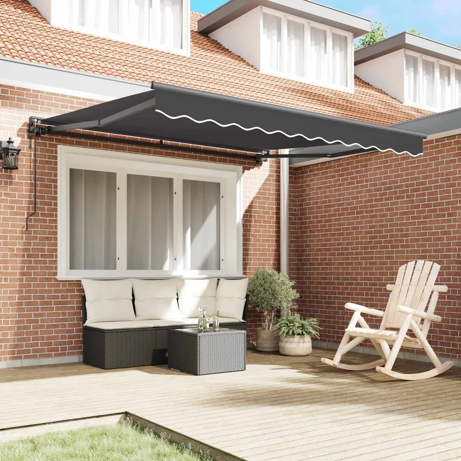 Cadre d'auvent Anthracite 300 x 250 cm - 3