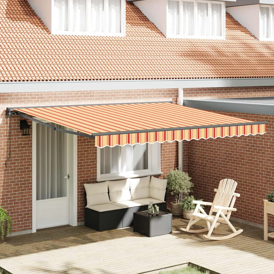 Cadre d'auvent Multicolore 400 × 300 cm
