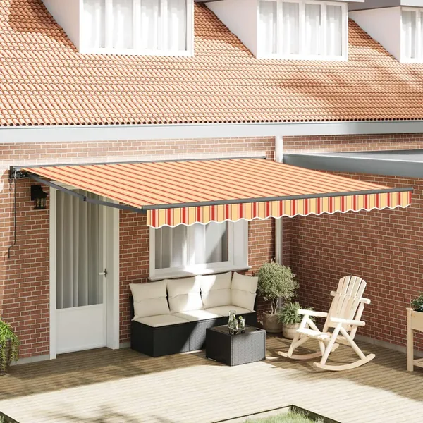 Cadre d'auvent Multicolore 400 × 300 cm