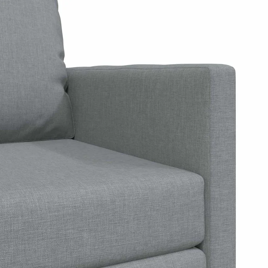 Canapé-Lit 60cm Gris clair tissu - 7