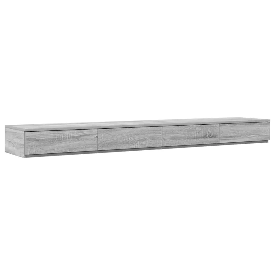 Tiroirs de lit avec tiroir Gris Sonoma 180 x 36,5 x 16,5 cm - 2