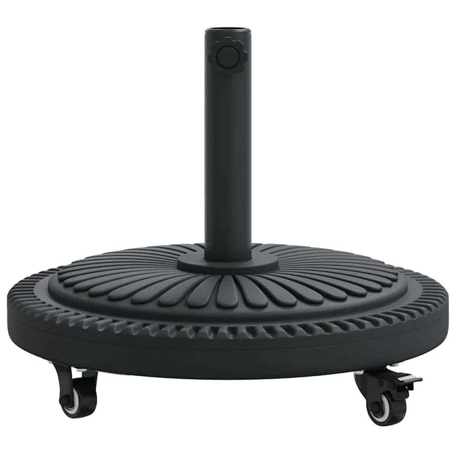 Pied de parasol Art déco Noir Ø 45 x 39.5 cm Fer - 5