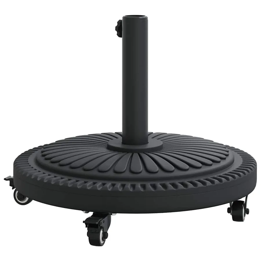Pied de parasol Art déco Noir Ø 45 x 39.5 cm Fer - 7