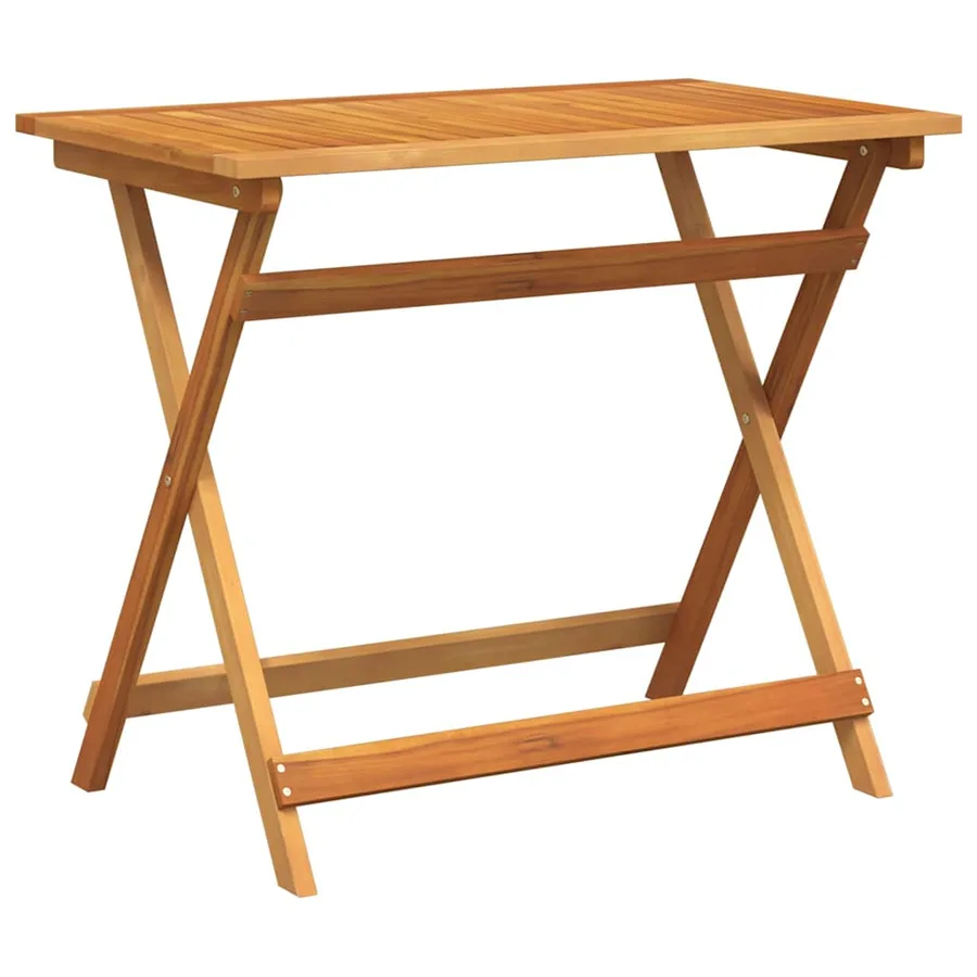 Ensemble bistrot 5 pcs Huile Naturelle Bois d'Acacia Massif - 5