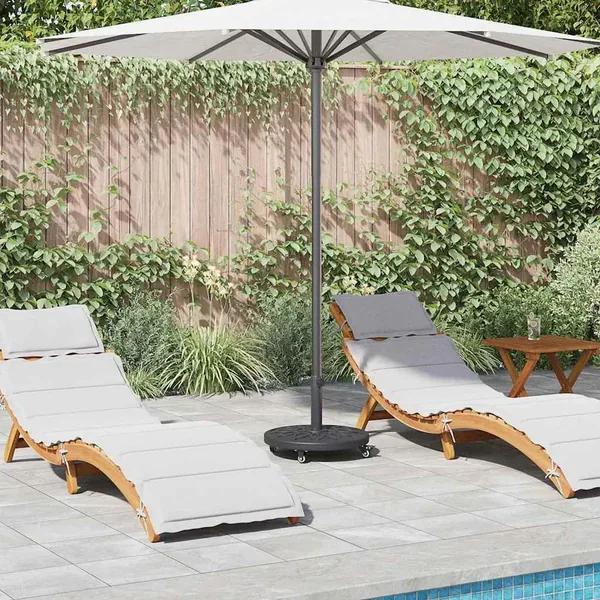 Pied de parasol Art déco Noir Ø 45 x 39,5 cm Fer