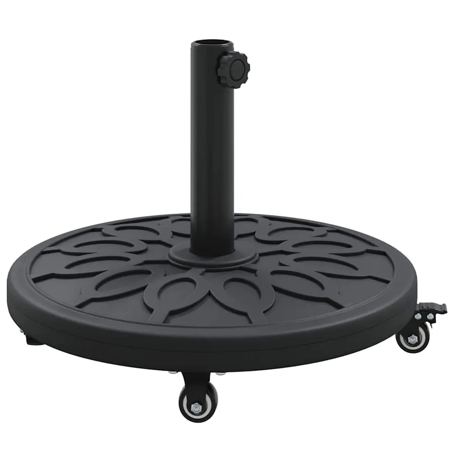 Pied de parasol Art déco Noir Ø 45 x 39,5 cm Fer - 2