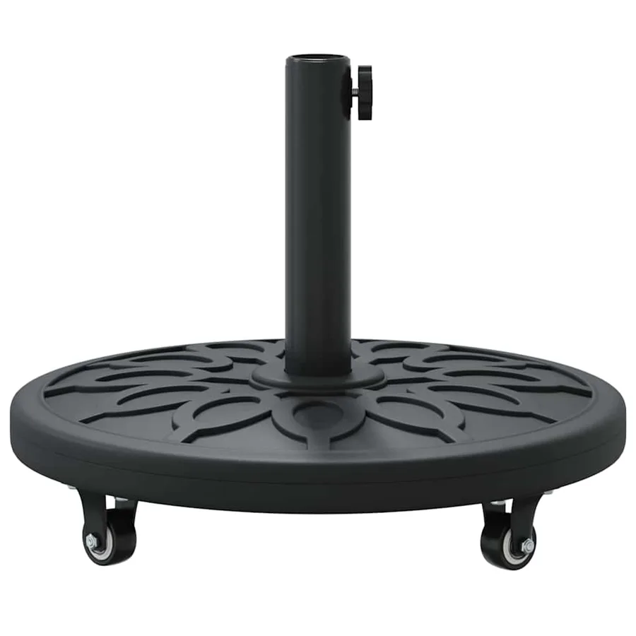 Pied de parasol Art déco Noir Ø 45 x 39,5 cm Fer - 6