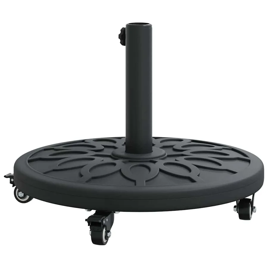Pied de parasol Art déco Noir Ø 45 x 39,5 cm Fer - 7