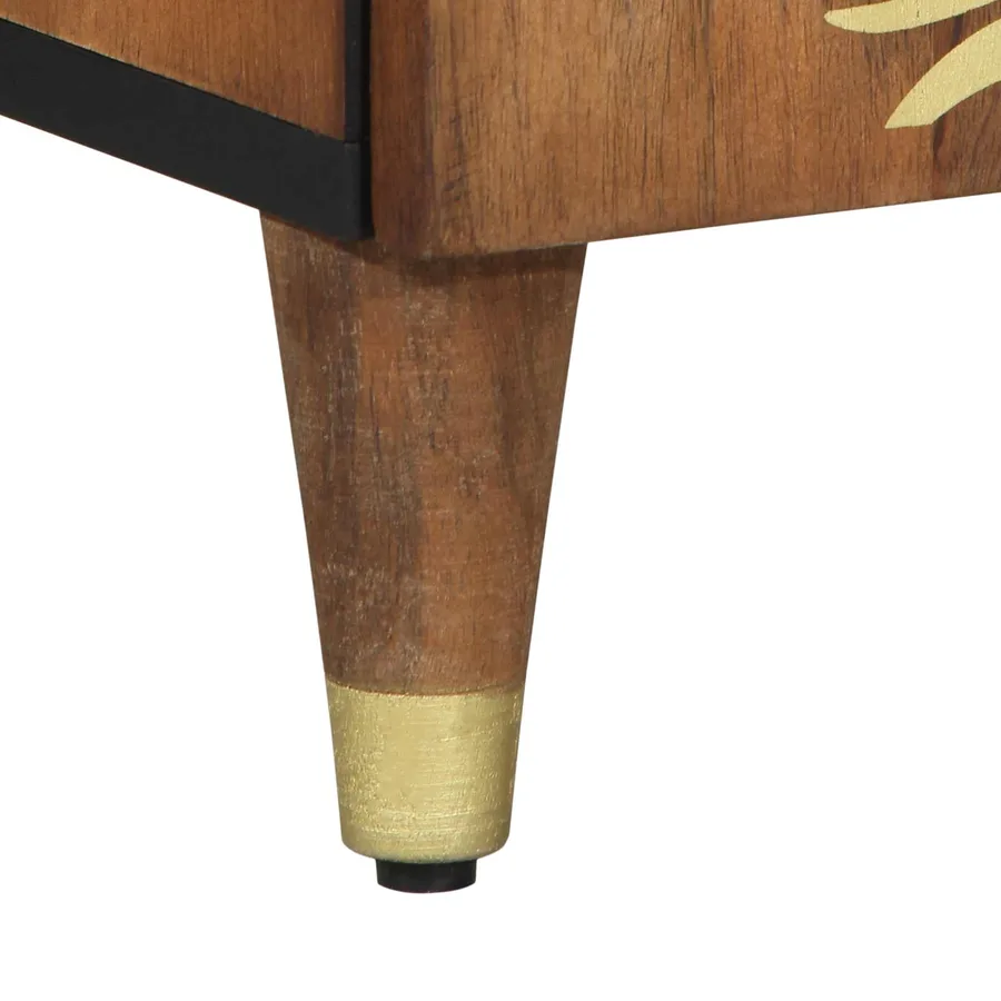Buffet Marron 60 x 33 x 75 cm Bois de mangue massif - 8