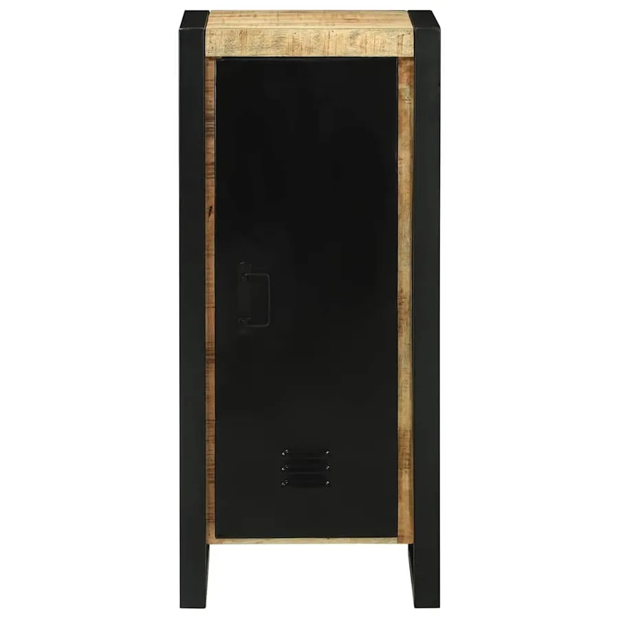 Armoire de salle de bain Marron Bois de mangue massif - 5