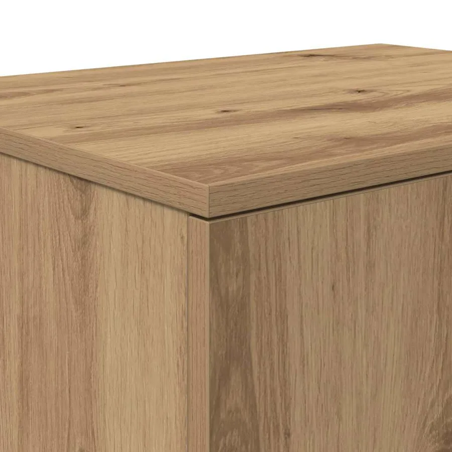 Armoire de rangement 2 pc Chêne artisanal 103 x 41 x 40 cm - 10