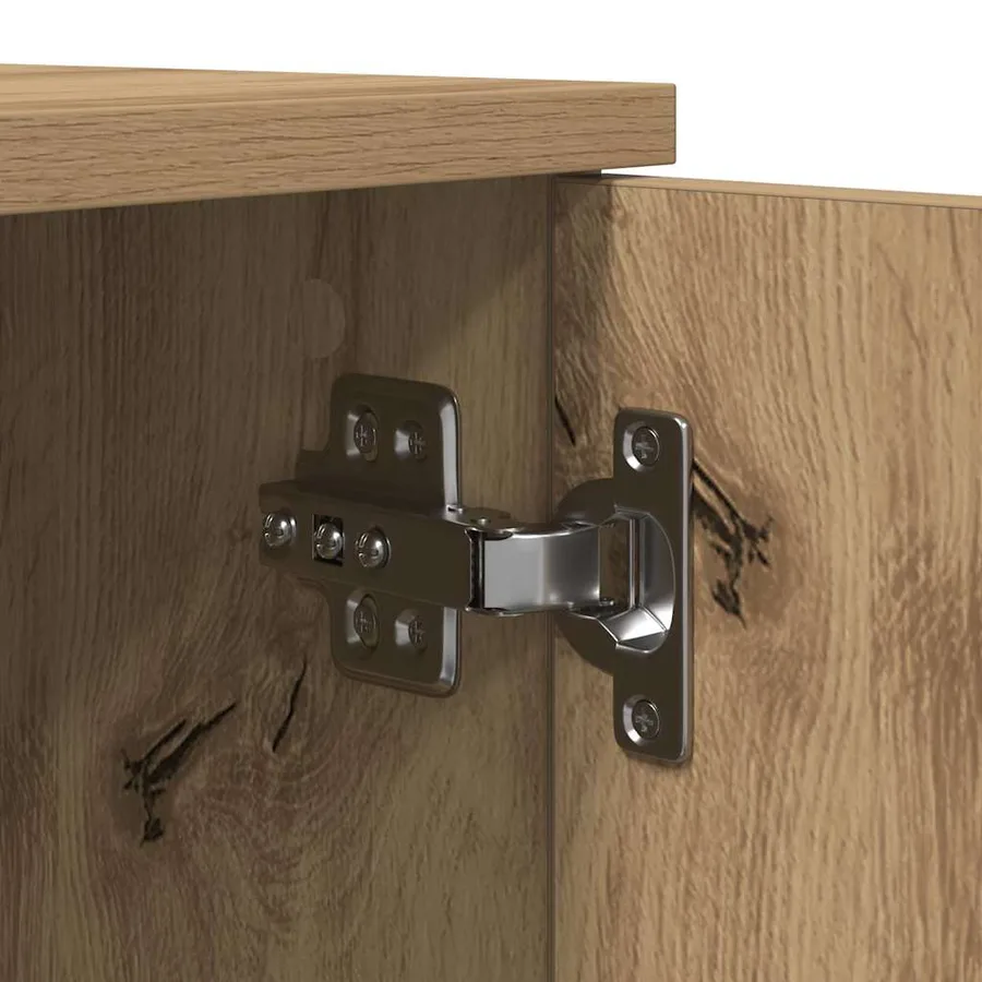 Armoire de rangement 2 pc Chêne artisanal 103 x 41 x 40 cm - 12