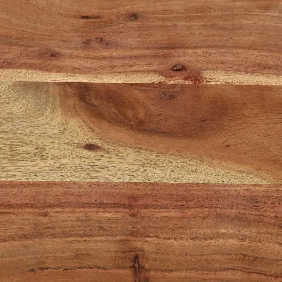 Table console Marron 120 x 33 x 75 cm Bois d'Acacia Massif - 12