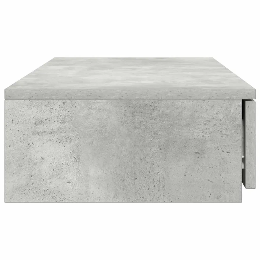 Tiroirs de lit avec tiroir Gris béton 100 x 36,5 x 16,5 cm - 7