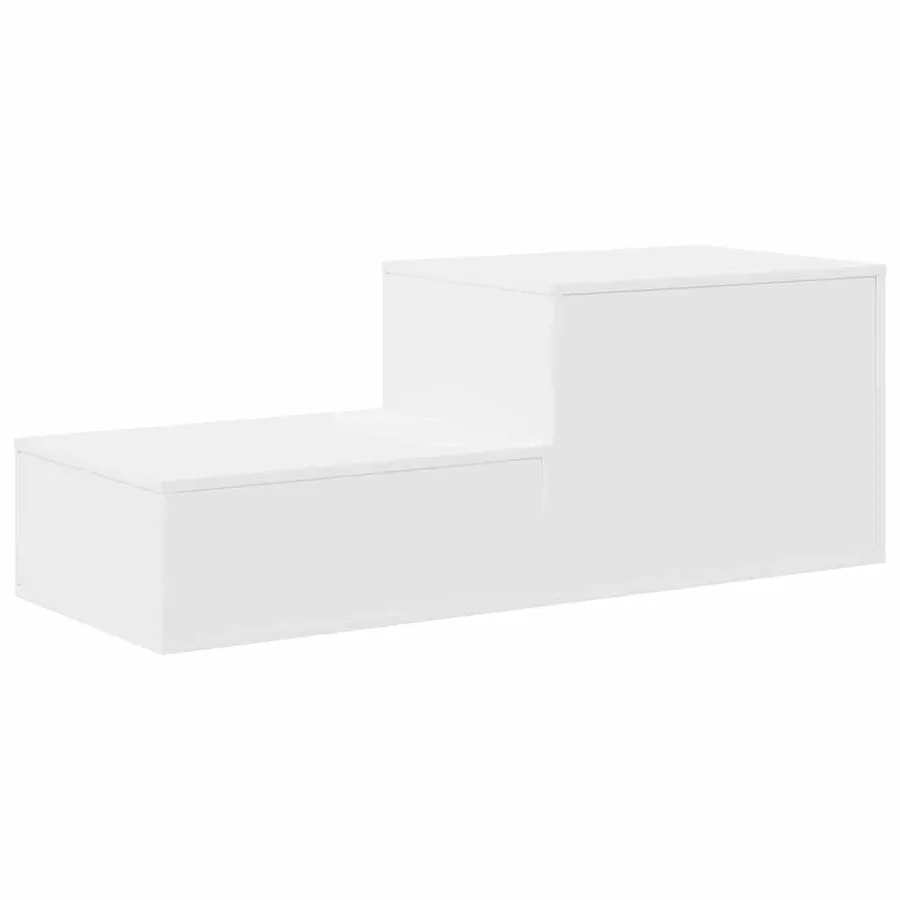 Armoire de rangement 2 pcs Blanc 103 x 41 x 40 cm - 9