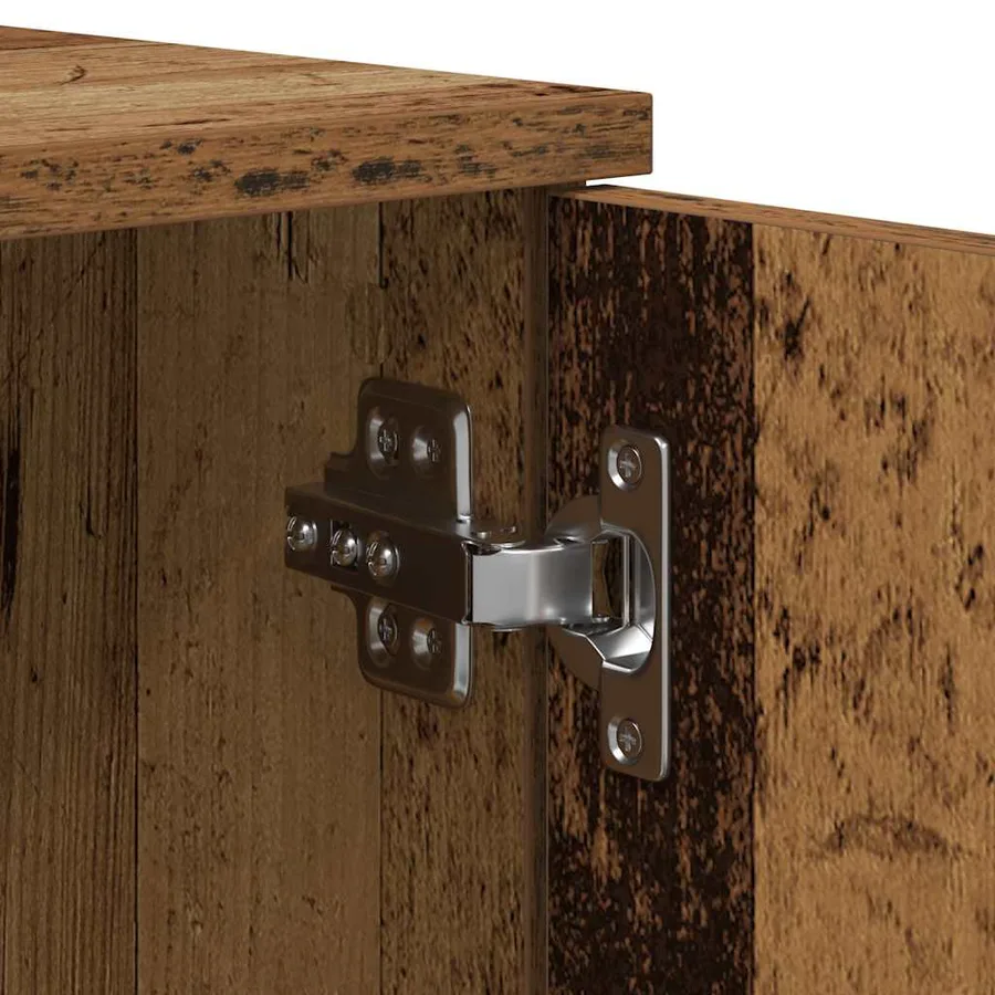 Cadre de lit avec rangement Bois ancien 234 x 103 x 53.5 cm - 12