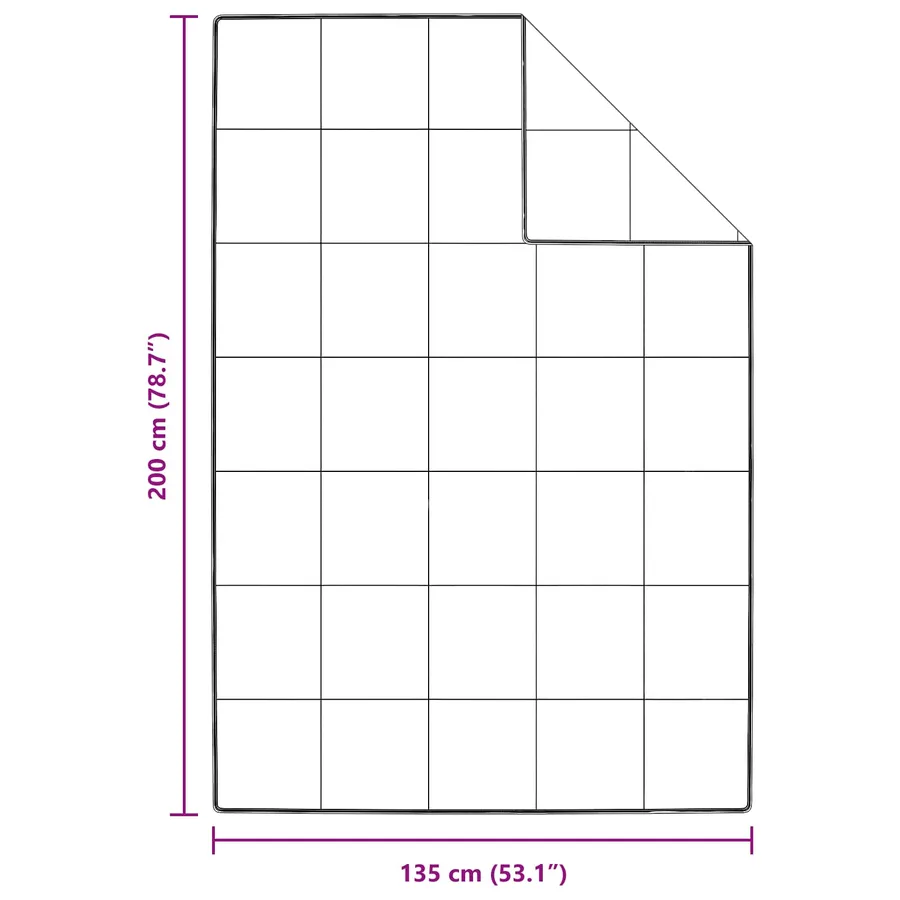 Duvet d'été simple avec oreiller 2 pcs Blanc Plume de canard - 8