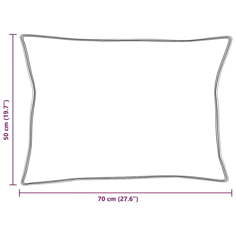 Duvet d'été simple avec oreiller 2 pcs Blanc Plume de canard - 9
