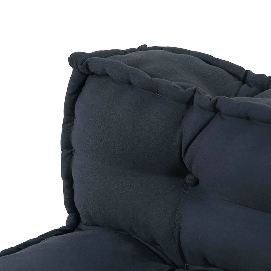 Coussin de canapé sur palette 2 pcs Anthracite 120 x 80 x 38 cm - 6