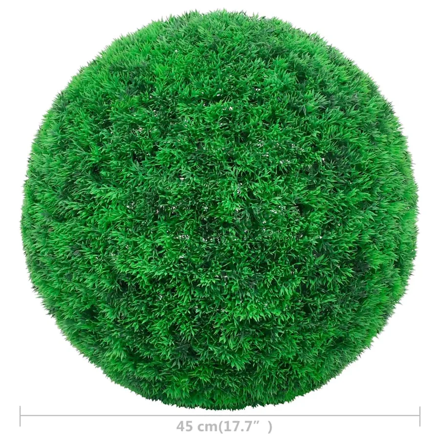 Boules de buis artificielles 2 pcs 45 cm - 4