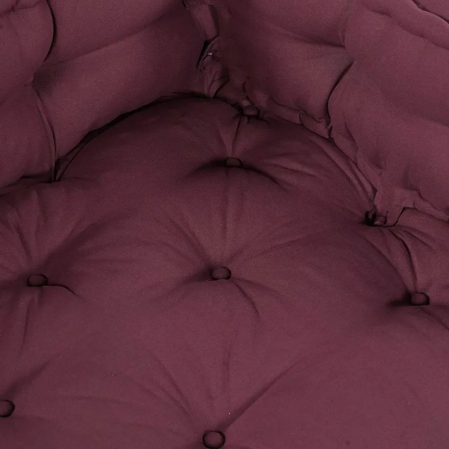 Coussin de canapé sur palette 3 pcs Marron 120 x 80 x 38 cm - 7