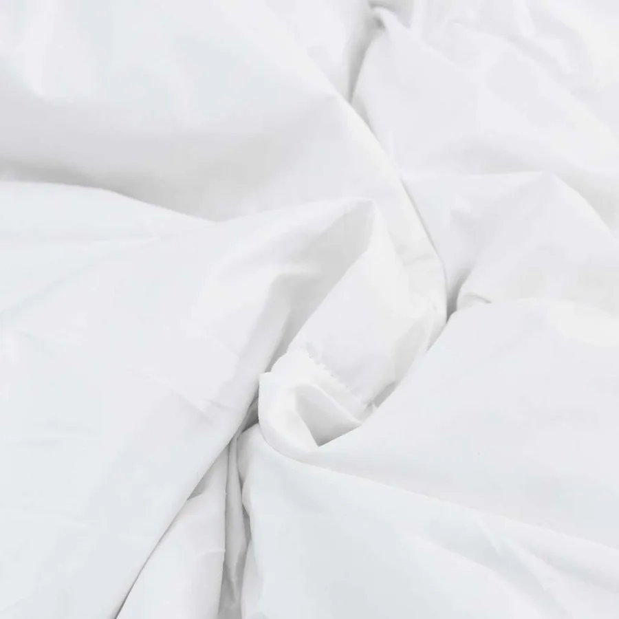 Couette Blanc 240 x 200 cm Plume - 6