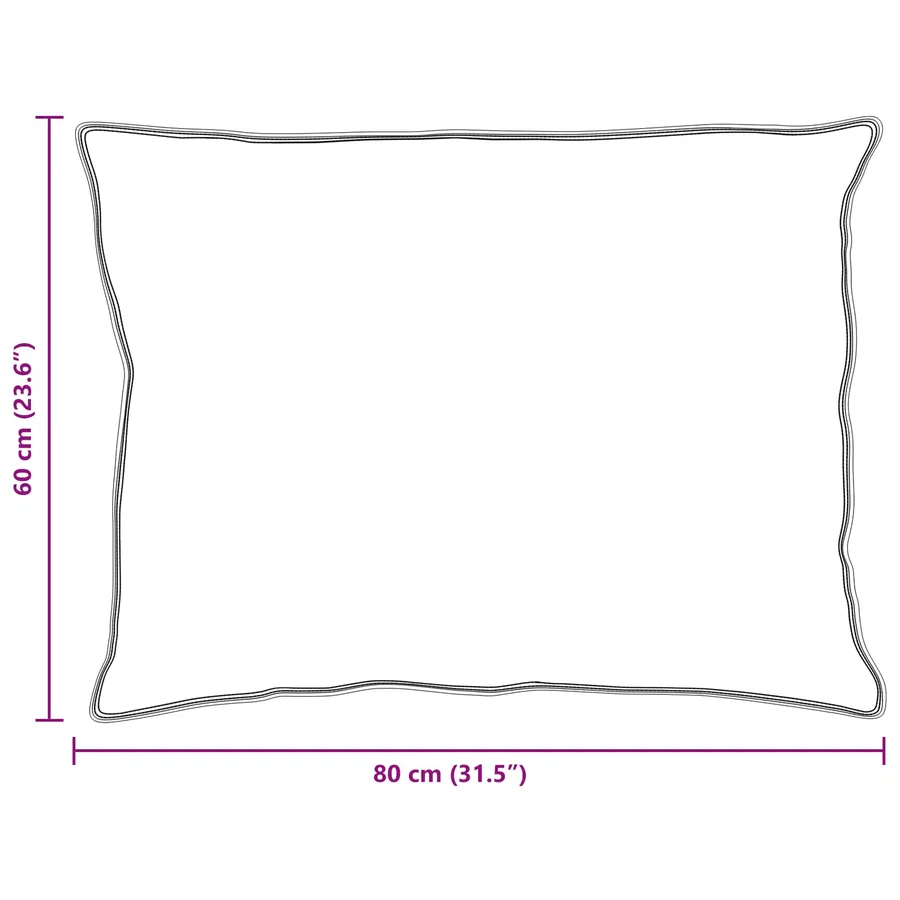 Ensemble de Duvet avec oreiller 3 pcs Blanc Plume de canard - 9