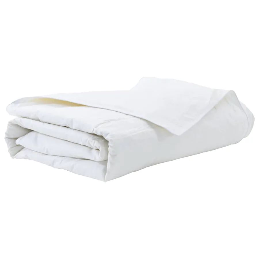 Duvet d'été simple Blanc 155 x 200 cm Plume - 2