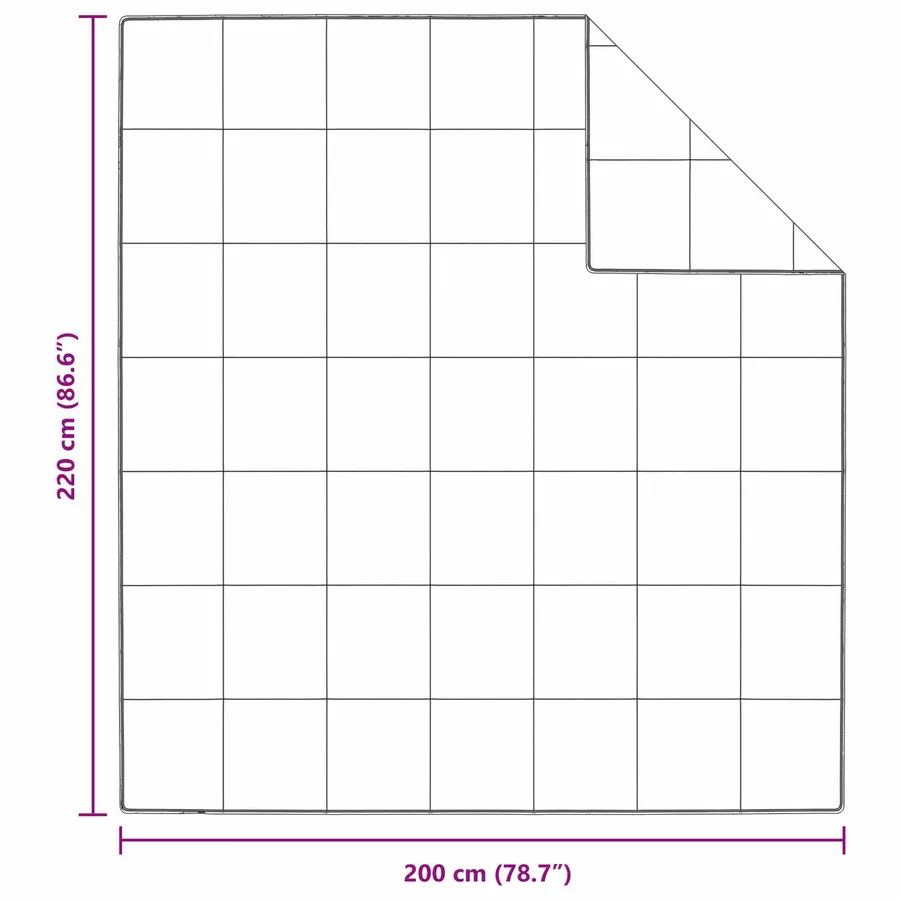 Ensemble de Duvet avec oreiller 3 pcs Blanc Plume de canard - 8