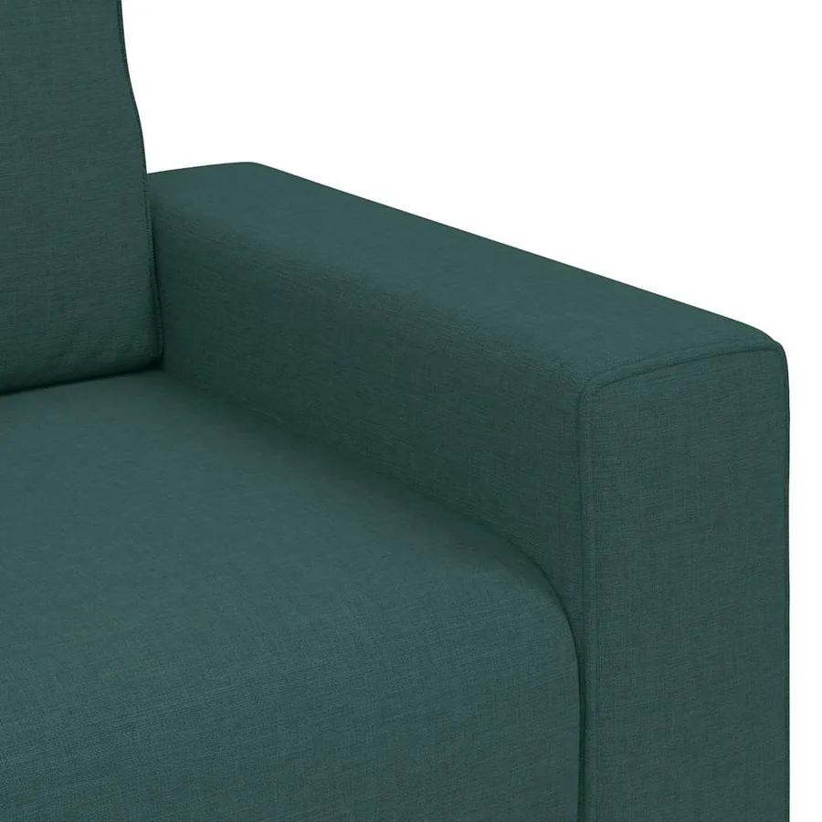 Canapé/Fauteuil vert foncé 100x77x82 cm tissu - 7