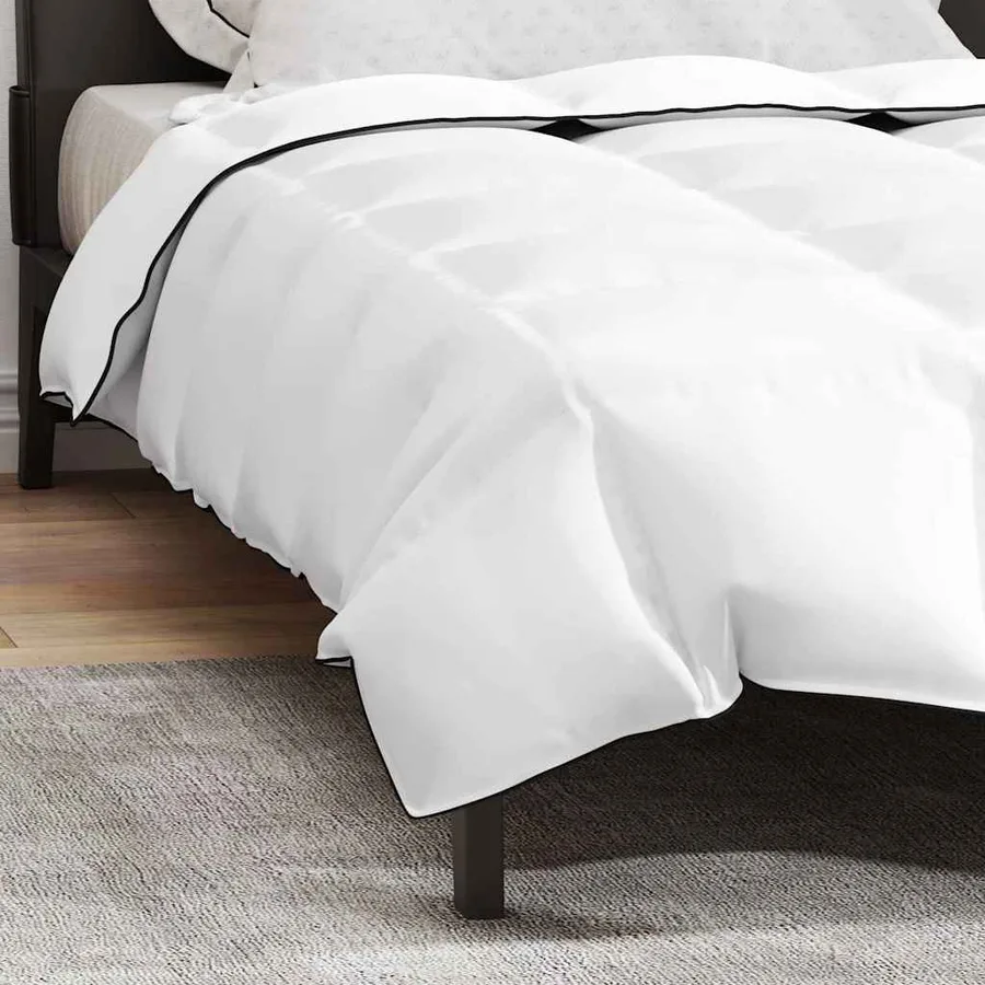 Duvet d'hiver Blanc 135 x 220 cm Plume - 5