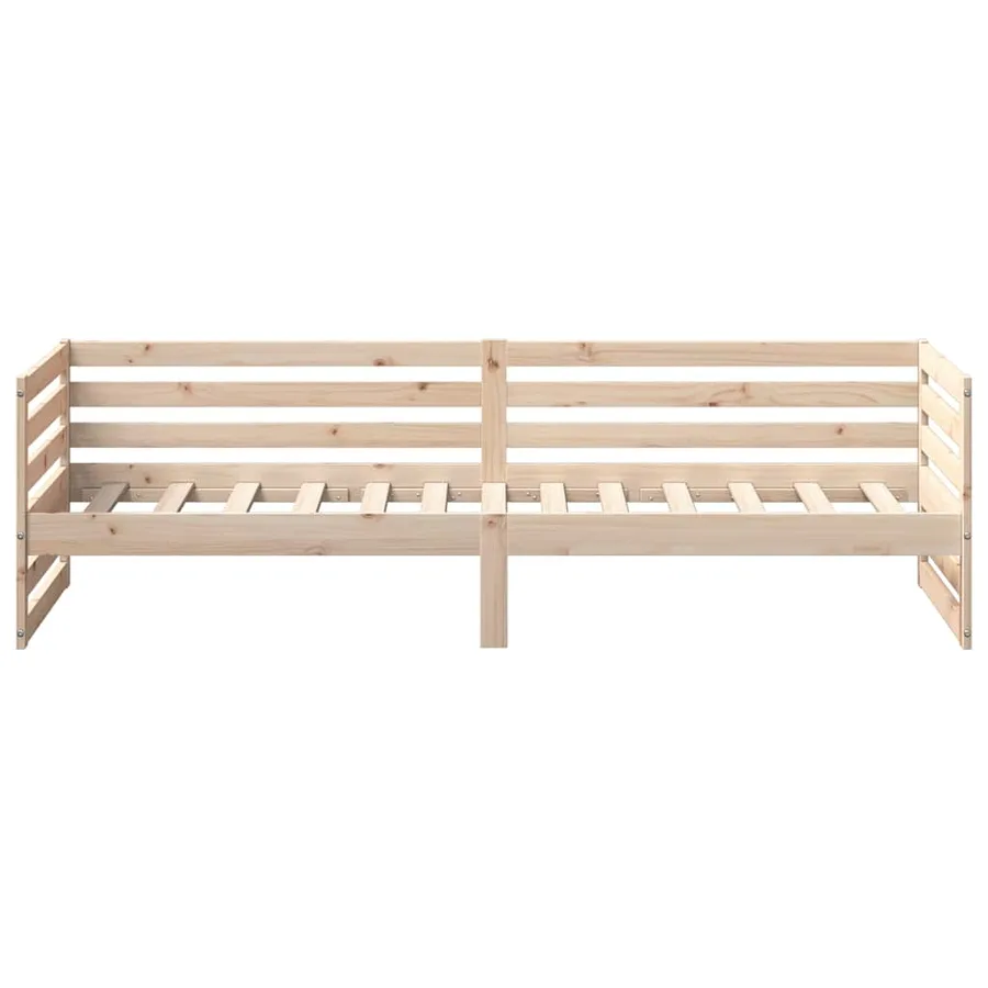 Lit de jour sans matelas 80x200 cm en pin massif - 5