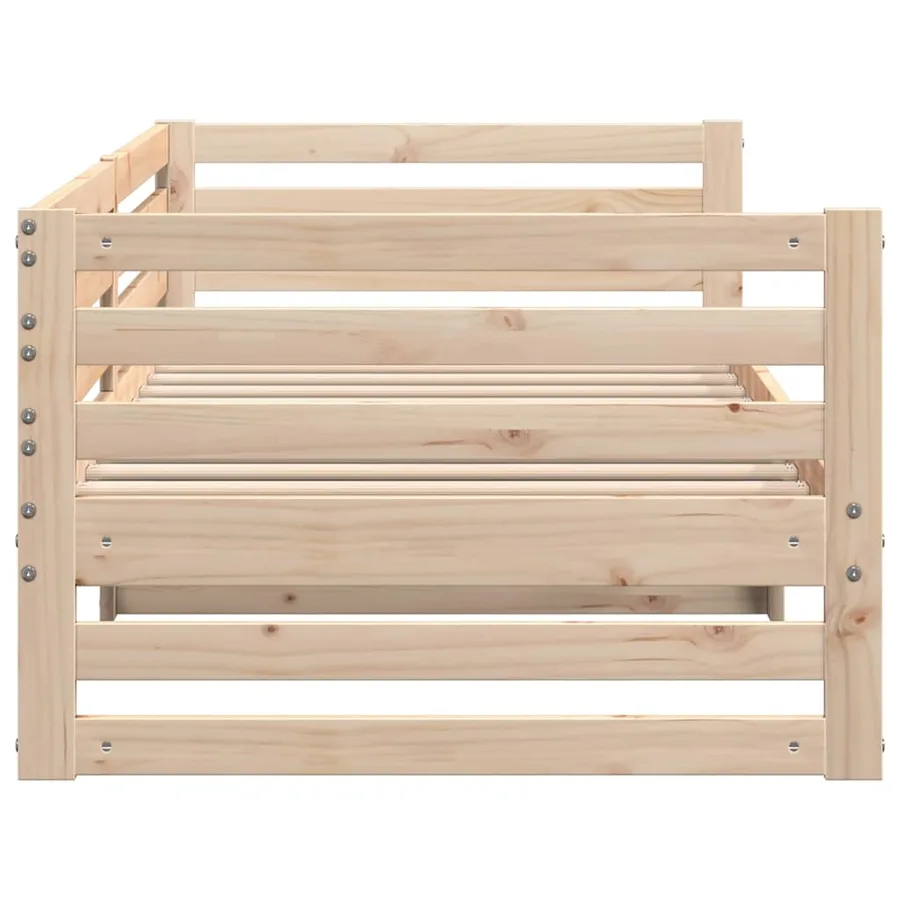 Lit de jour sans matelas 80x200 cm en pin massif - 6
