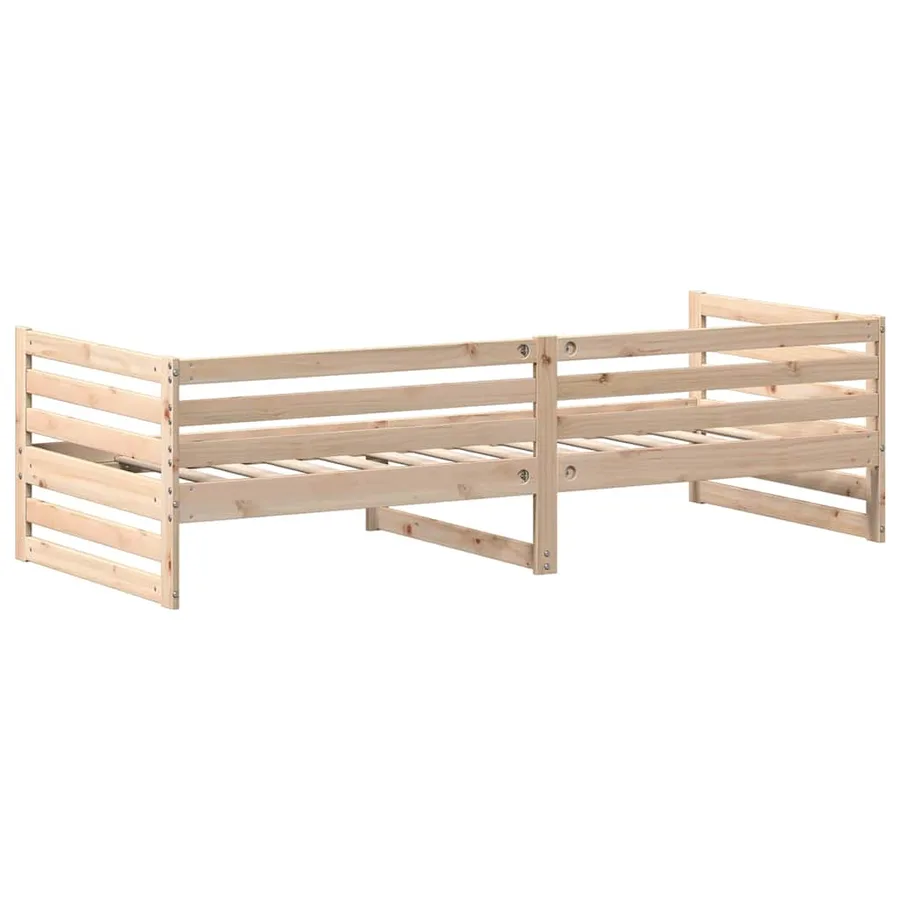 Lit de jour sans matelas 80x200 cm en pin massif - 7