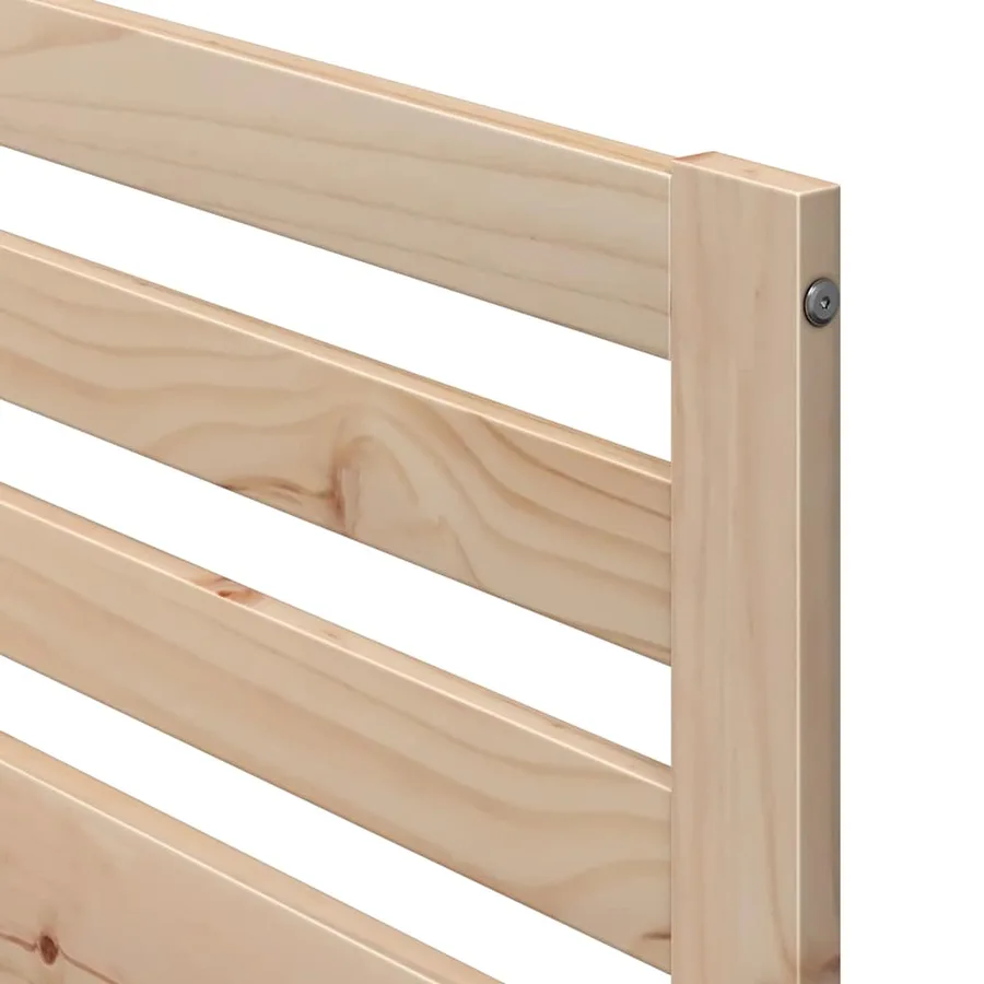 Lit de jour sans matelas 80x200 cm en pin massif - 8