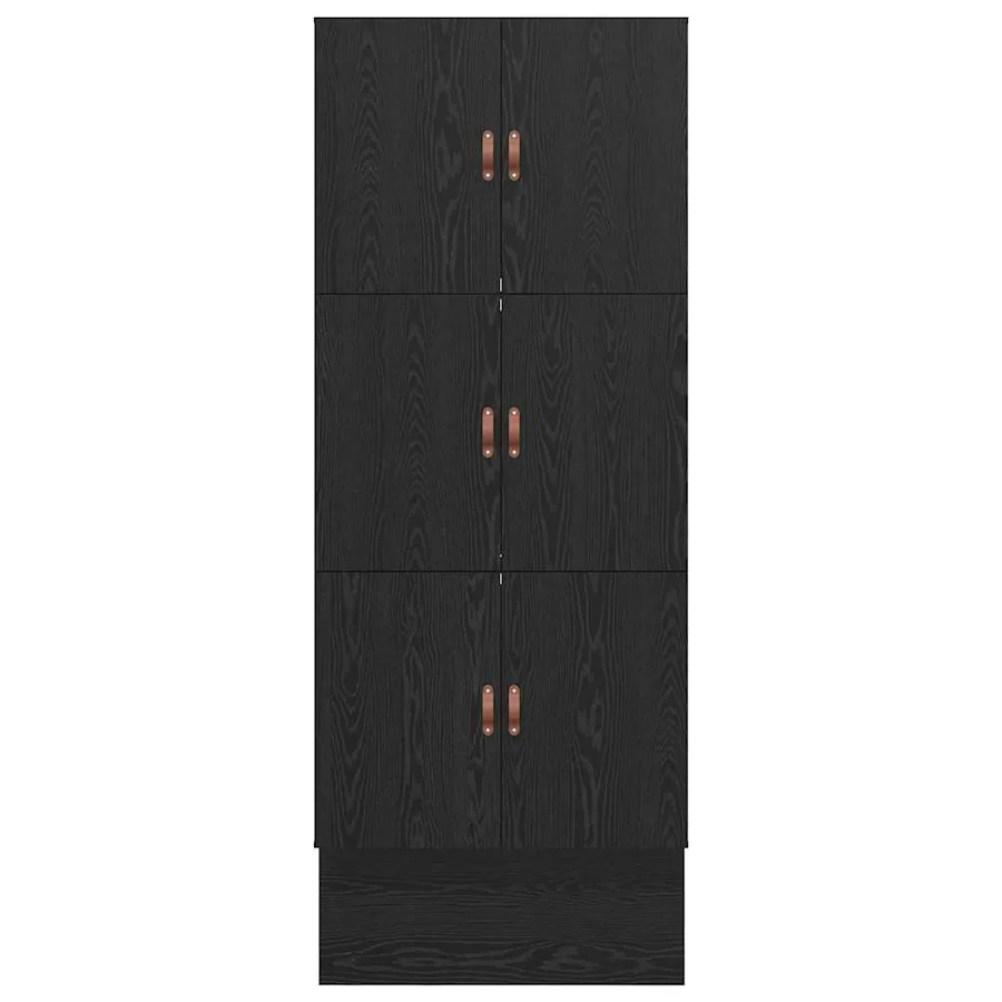 Cadre de lit avec rangement Chêne noir 90 cm Bois d'ingénierie - 11