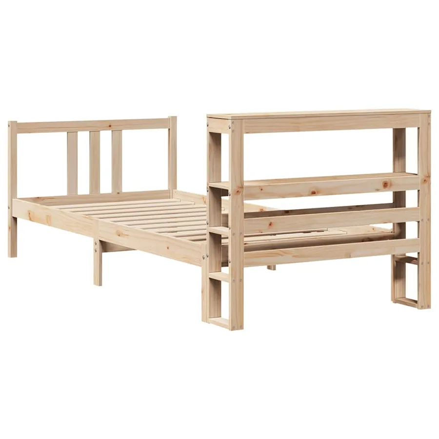 Cadre de lit avec tête de lit sans matelas 90x190 cm - 6
