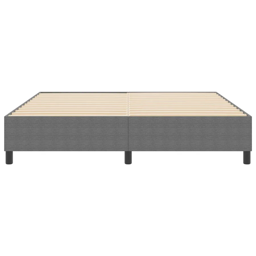 Cadre de lit plateforme Gris clair 180 x 200 cm - 5