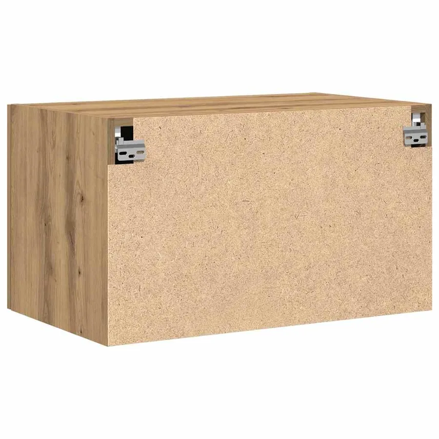 Meuble mural chêne artisanal 70 x 42.5 x 40 cm - 6