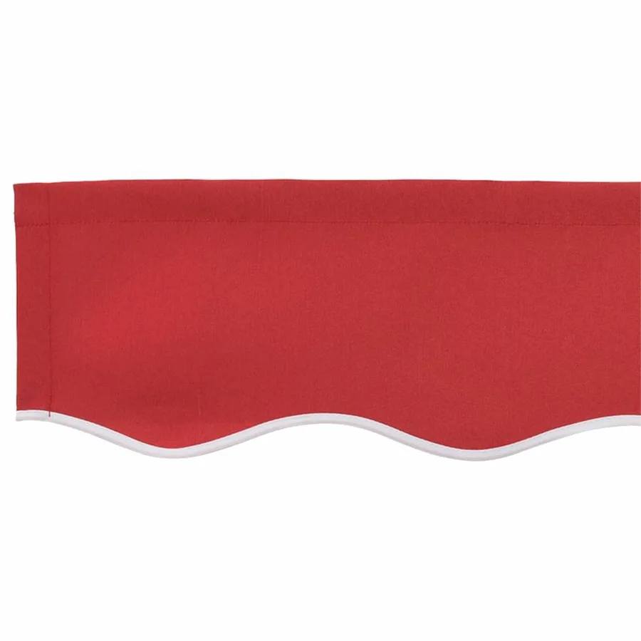 Toile de rechange pour auvent Rouge 4 × 3 m Polyester - 6