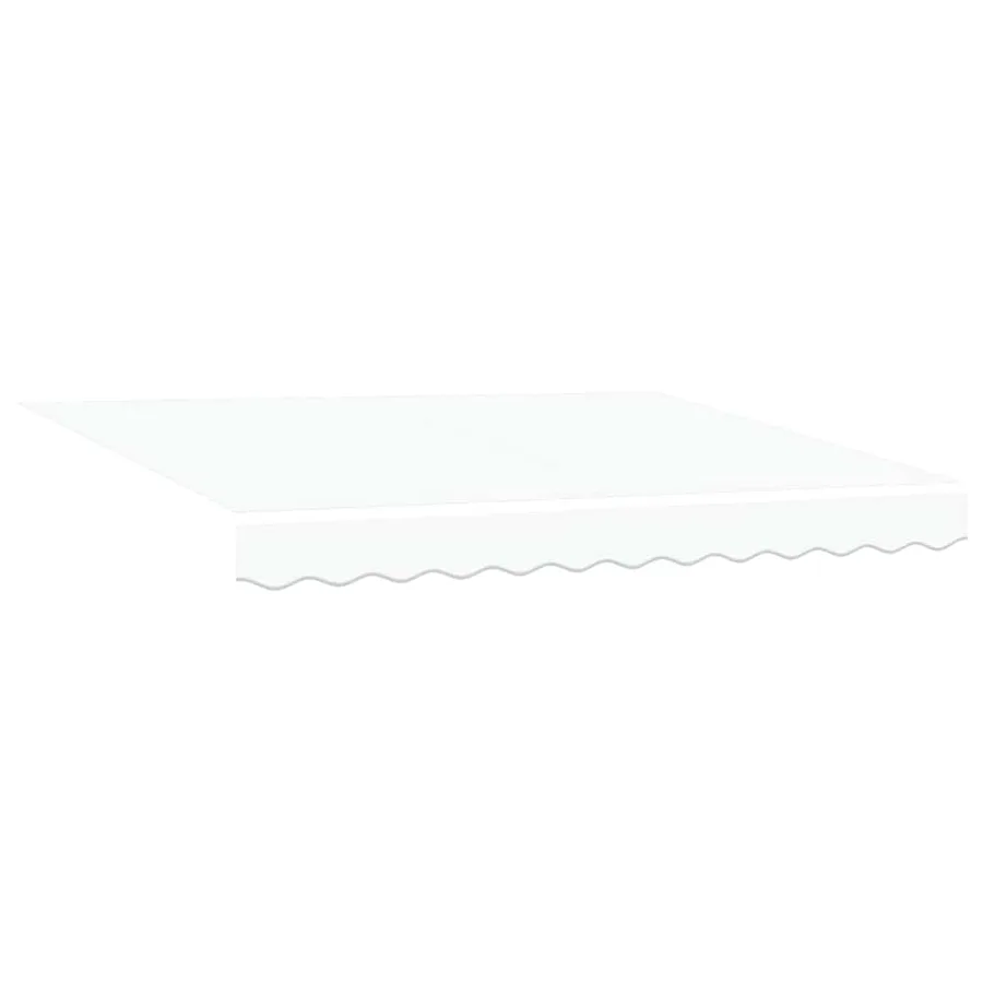 Auvent rétractable Blanc 350 x 250 cm Polyester - 5