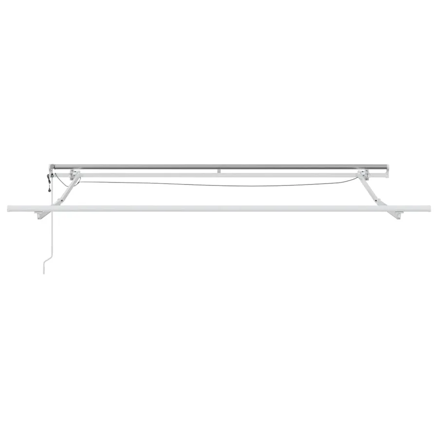 Auvent rétractable Blanc 350 x 250 cm Polyester - 9