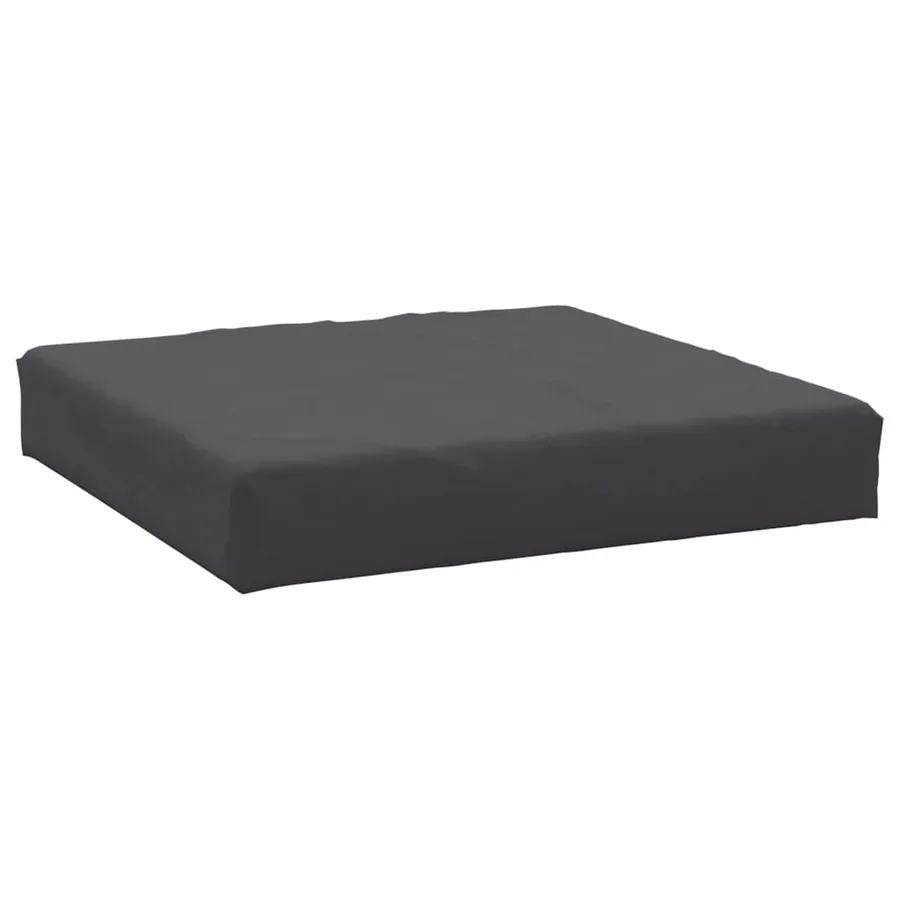 Coussin de palette anthracite 60x60x6 cm tissu oxford - 2