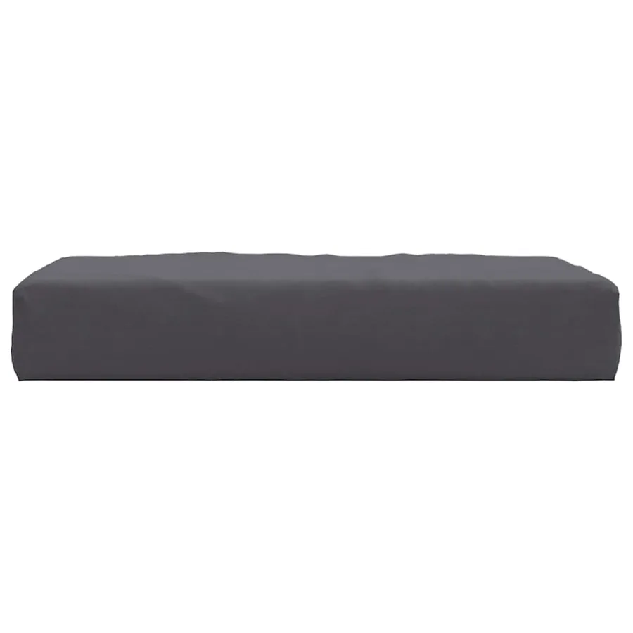 Coussin de palette anthracite 60x60x6 cm tissu oxford - 4