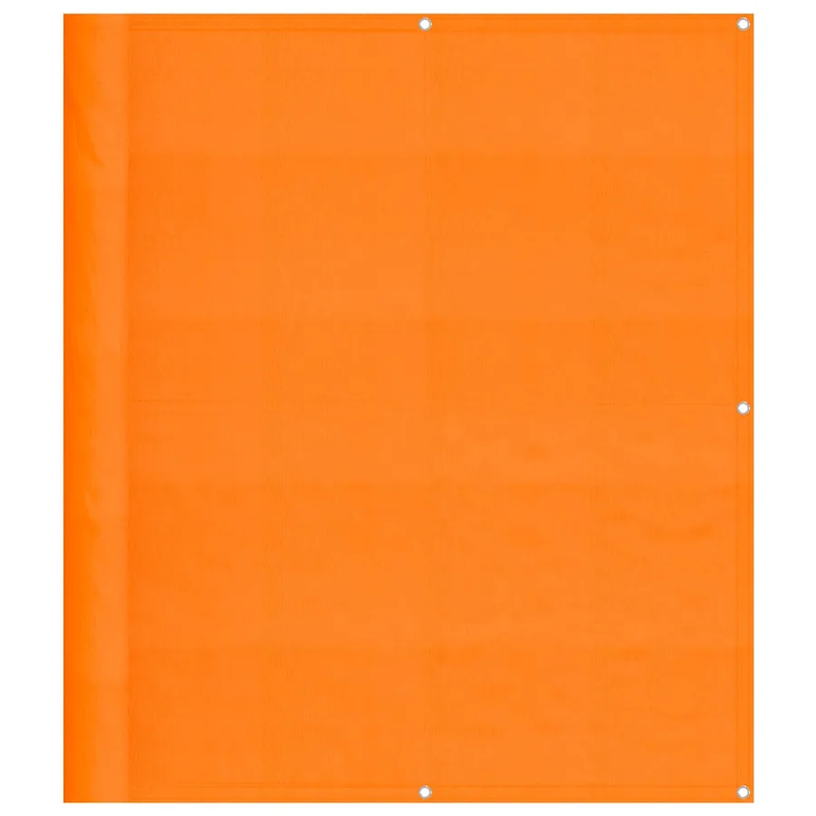 Paravent de balcon orange 120 x 700 cm 100 % polyester Oxford - 2