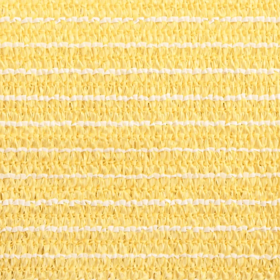 Voile d'ombrage 160 g/m² Beige 2,5x2,5x3,5 m PEHD - 9