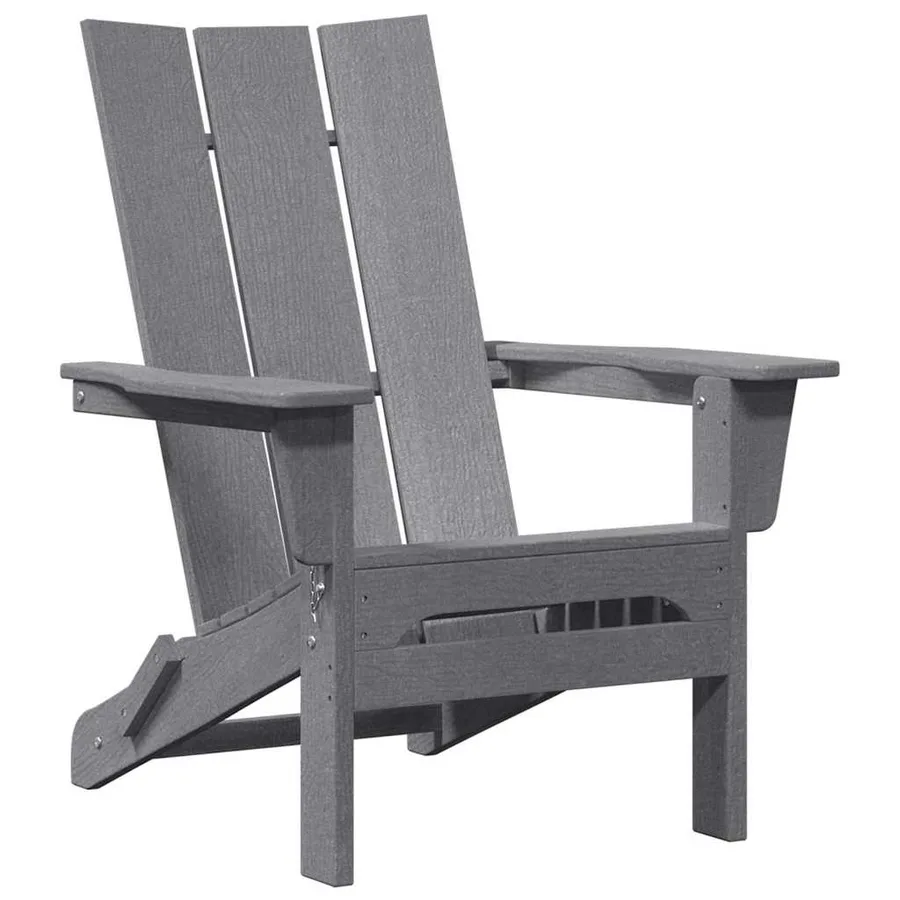 Chaise Adirondack pliante Bleu marine 80,5 x 74,5 x 92 cm HDPE - 13