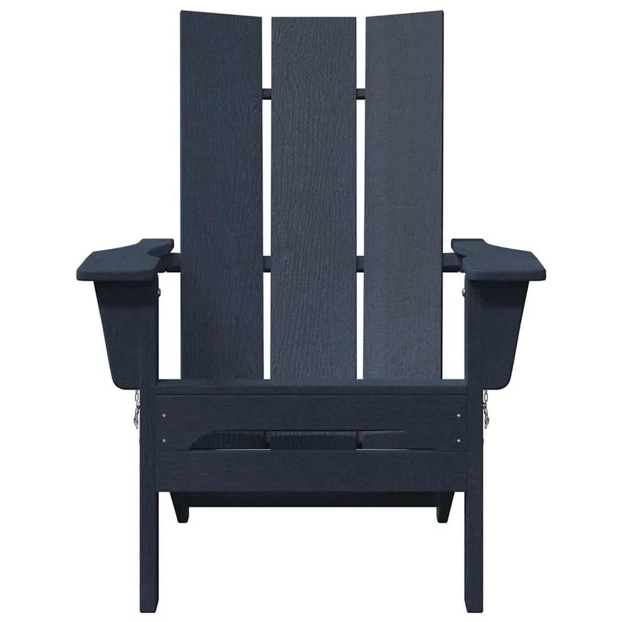 Chaise de jardin 2 pcs Bleu marine 80.5 x 74.5 x 92 cm - 5