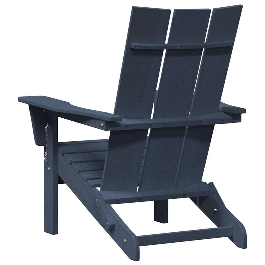 Chaise de jardin 2 pcs Bleu marine 80.5 x 74.5 x 92 cm - 7