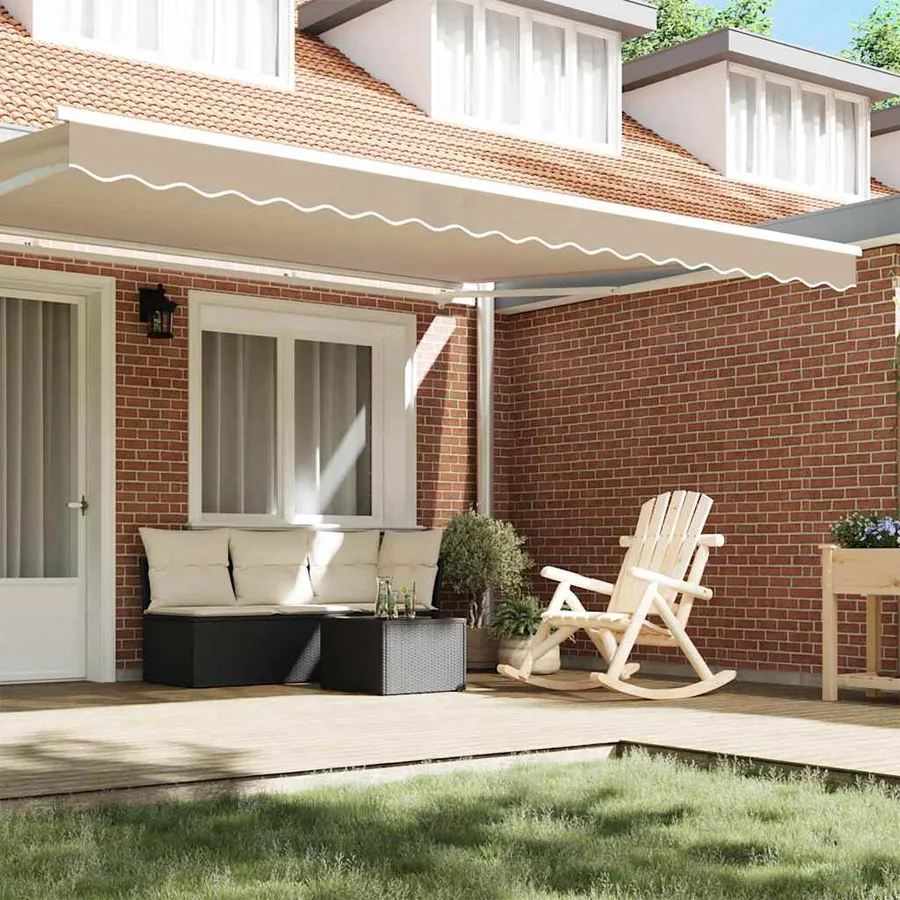 Remplacement de lambrequin Beige 4,5 m Polyester - 3